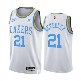 Canotte Uomo Los Angeles Lakers Patrick Beverley 21 2022-23 Classic Edition Bianco Swingman